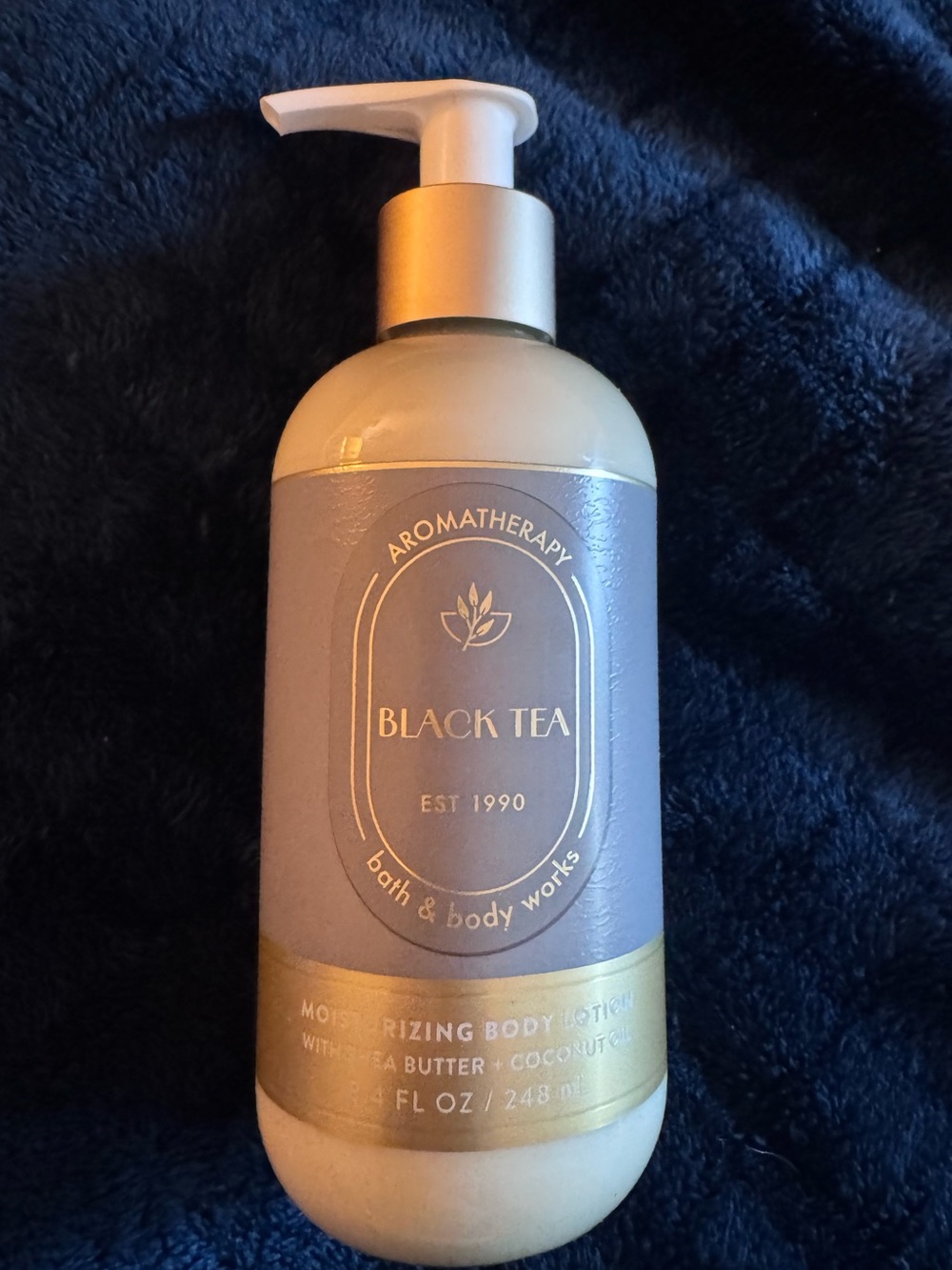 Rare New Luxury Black Tea 8.4 oz Aromatherapy PUMP Bath & Body Works